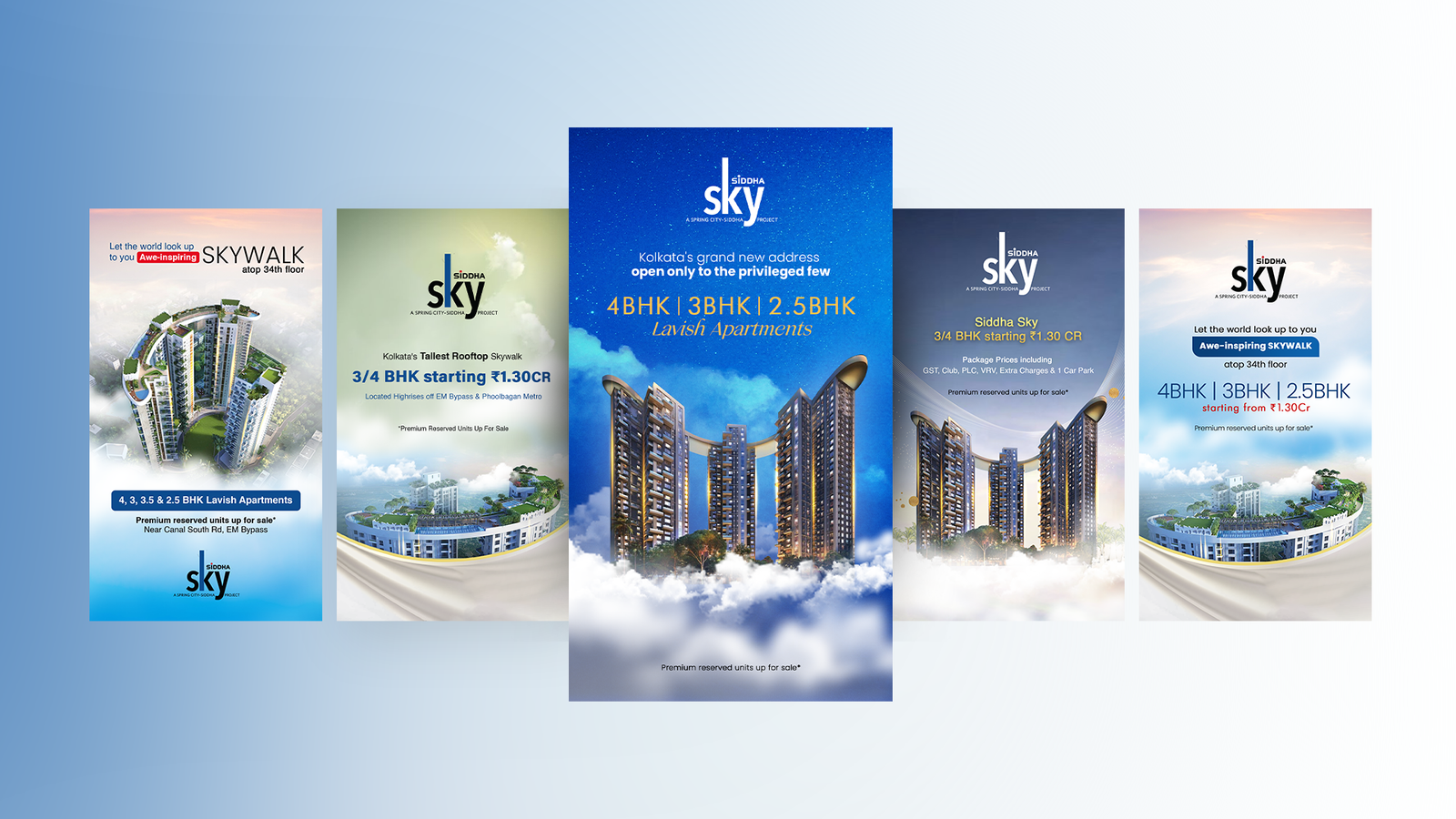 Siddha Sky Residential Property - Meta ADs Lead generation